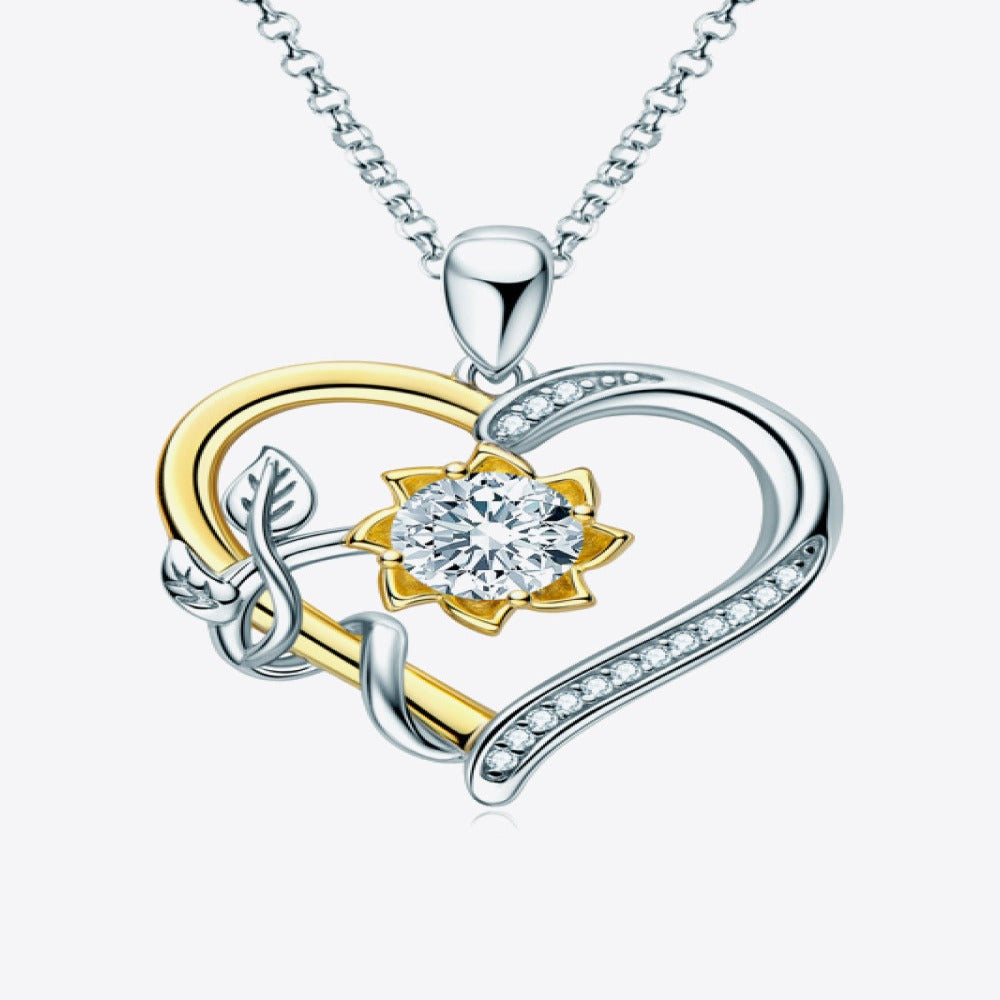 Best Diamond Heart Pendant Necklace Jewelry Gift | Best Aesthetic Gold Silver Heart Diamond Pendant Necklace Jewelry Gift for Women, Girls, Girlfriend, Mother, Wife, Daughter | Mason & Madison Co.